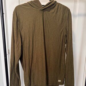 Vuori Hoodie - olive green